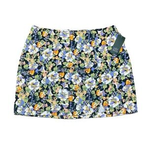 Wild Fable Women’s NWT Multi Colored High Rise Floral Paisley Mini Skirt Sz 12